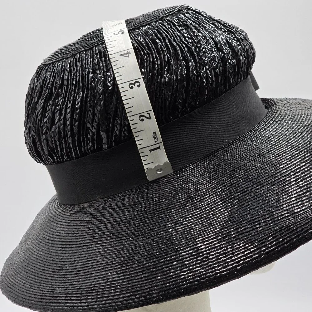 Chesterfield Original Black Lustra Wide Brim Hat